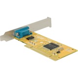 DeLOCK 89592 tarjeta y adaptador de interfaz Interno RS-232 PCI, RS-232, PCI 3.0, RS-232, Plata, PC