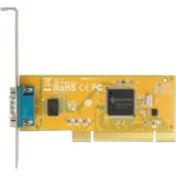 DeLOCK 89592 tarjeta y adaptador de interfaz Interno RS-232 PCI, RS-232, PCI 3.0, RS-232, Plata, PC