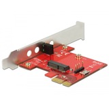 DeLOCK 89889 tarjeta y adaptador de interfaz Interno M.2, Adaptador Wi-Fi M.2, 1 x 67 pin M.2 key E, 1 x PCI Express x1, 1 x USB 2.0 Micro-B, 1 x USB 2.0 pin header, Taiwán, Caja