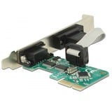 DeLOCK 89918 tarjeta y adaptador de interfaz Interno De serie PCIe, De serie, PCIe 1.1, RS-232, WCH CH382L, 5, 6, 7, 8