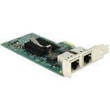 DeLOCK 89944 adaptador y tarjeta de red Interno Ethernet 1000 Mbit/s, Adaptador de red Interno, Alámbrico, PCI Express, Ethernet, 1000 Mbit/s