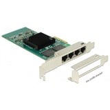 DeLOCK 89946 adaptador y tarjeta de red Interno Ethernet 1000 Mbit/s, Adaptador de red Interno, Alámbrico, PCI Express, Ethernet, 1000 Mbit/s