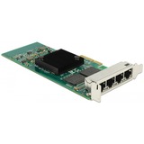 DeLOCK 89946 adaptador y tarjeta de red Interno Ethernet 1000 Mbit/s, Adaptador de red Interno, Alámbrico, PCI Express, Ethernet, 1000 Mbit/s