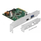 DeLOCK 90299 tarjeta y adaptador de interfaz Interno USB 3.2 Gen 1 (3.1 Gen 1), Controlador USB PCIe, USB 3.2 Gen 1 (3.1 Gen 1), PCIe 3.0, China, Asmedia ASM3142, 10 Gbit/s