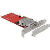 DeLOCK 90305 tarjeta y adaptador de interfaz Interno M.2 PCIe, M.2, Perfil bajo, PCIe 3.0, Asmedia ASM2824, 32 Gbit/s