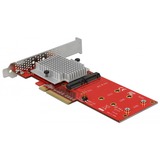 DeLOCK 90305 tarjeta y adaptador de interfaz Interno M.2 PCIe, M.2, Perfil bajo, PCIe 3.0, Asmedia ASM2824, 32 Gbit/s