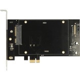 DeLOCK 90349 tarjeta y adaptador de interfaz Interno SATA, Controlador PCIe, SATA, PCIe 2.0, Windows 10, Windows 7, Windows 8, Windows 8.1, 120 mm, 150 mm