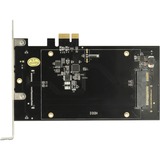 DeLOCK 90349 tarjeta y adaptador de interfaz Interno SATA, Controlador PCIe, SATA, PCIe 2.0, Windows 10, Windows 7, Windows 8, Windows 8.1, 120 mm, 150 mm