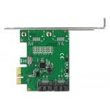 DeLOCK 90392 tarjeta y adaptador de interfaz Interno SATA, Tarjeta RAID PCIe, SATA, PCIe 2.0, 0, 1