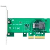 DeLOCK 90437 tarjeta y adaptador de interfaz, Tarjeta de interfaz PCIe, Perfil bajo, PCIe 4.0, 5 - 50 °C, -25 - 70 °C, 15 - 90%