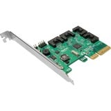 HighPoint RocketRAID 640L tarjeta y adaptador de interfaz Interno SATA, Controlador ATA serie PCIe, SATA, PC, 6 Gbit/s, 0, 1, 5, 10, 50, JBOD, 5 - 55 °C, Minorista