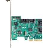 HighPoint RocketRAID 640L tarjeta y adaptador de interfaz Interno SATA, Controlador ATA serie PCIe, SATA, PC, 6 Gbit/s, 0, 1, 5, 10, 50, JBOD, 5 - 55 °C, Minorista