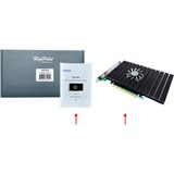 HighPoint SSD7505 unidad de estado sólido M.2 32768 GB PCI Express 4.0 NVMe, Tarjeta RAID 32768 GB, M.2, 16 Gbit/s