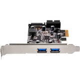 SilverStone EC04-E tarjeta y adaptador de interfaz Interno USB 3.2 Gen 1 (3.1 Gen 1), Controlador USB PCIe, USB 3.2 Gen 1 (3.1 Gen 1), Negro, 5 Gbit/s, Windows 7 Home Basic, Windows 7 Home Basic x64, Windows 7 Home Premium, Windows 7 Home Premium...