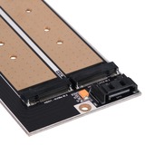 SilverStone ECM22 tarjeta y adaptador de interfaz Interno SATA, Controlador PCIe, SATA, 121 mm, 157,3 mm, 11 mm, 60 g