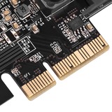 SilverStone ECU02-E tarjeta y adaptador de interfaz Interno USB 3.2 Gen 2 (3.1 Gen 2), Tarjeta de interfaz PCIe, USB 3.2 Gen 2 (3.1 Gen 2), Perfil bajo, PCIe 3.0, Negro, 10 Gbit/s