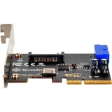 SilverStone ECU04-E tarjeta y adaptador de interfaz Interno USB 3.2 Gen 1 (3.1 Gen 1), Controlador PCIe, USB 3.2 Gen 1 (3.1 Gen 1), Perfil bajo, PCIe 2.0, 10 Gbit/s