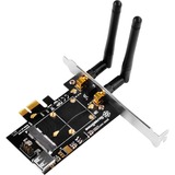 SilverStone ECWA2-LITE tarjeta y adaptador de interfaz Interno Mini PCIe, USB 2.0, Adaptador Wi-Fi PCI-E, Mini PCIe,USB 2.0, Perfil bajo, 10 mm, 10 mm, 106 mm