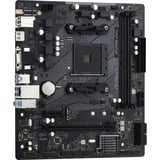 ASRock A520M-HVS AMD A520 Zócalo AM4 micro ATX, Placa base AMD, Zócalo AM4, 3rd Generation AMD Ryzen™ 3, 3rd Generation AMD Ryzen 5, 3rd Generation AMD Ryzen™ 7, 3rd..., DDR4-SDRAM, 64 GB, DIMM