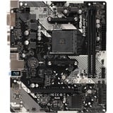 ASRock B450M-HDV R4.0 AMD B450 Zócalo AM4 micro ATX, Placa base AMD, Zócalo AM4, AMD Athlon, AMD Ryzen™ 3, 2nd Generation AMD Ryzen™ 3, 3rd Generation AMD Ryzen™ 3, AMD..., DDR4-SDRAM, 32 GB, DIMM