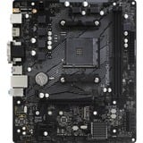 ASRock B550M-HDV AMD B550 Zócalo AM4 micro ATX, Placa base AMD, Zócalo AM4, 3rd Generation AMD Ryzen™ 3, 3rd Generation AMD Ryzen 5, 3rd Generation AMD Ryzen™ 7, 3rd..., DDR4-SDRAM, 64 GB, DIMM