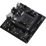 ASRock B550M-HDV AMD B550 Zócalo AM4 micro ATX, Placa base AMD, Zócalo AM4, 3rd Generation AMD Ryzen™ 3, 3rd Generation AMD Ryzen 5, 3rd Generation AMD Ryzen™ 7, 3rd..., DDR4-SDRAM, 64 GB, DIMM