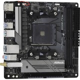 ASRock B550M-ITX/ac AMD B550 Zócalo AM4 mini ITX, Placa base negro/Gris, AMD, Zócalo AM4, 3rd Generation AMD Ryzen™ 3, 3rd Generation AMD Ryzen 5, 3rd Generation AMD Ryzen™ 7, 3rd..., DDR4-SDRAM, 64 GB, DIMM