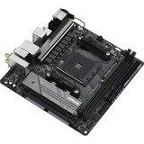 ASRock B550M-ITX/ac AMD B550 Zócalo AM4 mini ITX, Placa base negro/Gris, AMD, Zócalo AM4, 3rd Generation AMD Ryzen™ 3, 3rd Generation AMD Ryzen 5, 3rd Generation AMD Ryzen™ 7, 3rd..., DDR4-SDRAM, 64 GB, DIMM