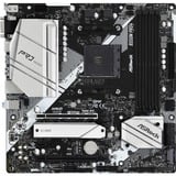 ASRock B550M Pro4 AMD B550 Zócalo AM4 micro ATX, Placa base AMD, Zócalo AM4, 3rd Generation AMD Ryzen™ 3, 3rd Generation AMD Ryzen 5, 3rd Generation AMD Ryzen™ 7, 3rd..., Zócalo AM4, DDR4-SDRAM, 128 GB