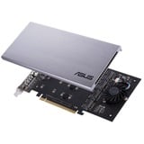 ASUS HYPER M.2 X16 CARD V2 tarjeta y adaptador de interfaz Interno, Controlador PCIe, M.2, PCIe 3.0, 128 Gbit/s, 202 mm, 13 mm