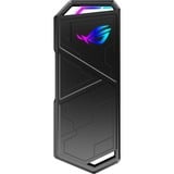 ASUS ROG Strix Arion Caja externa para unidad de estado sólido (SSD) Negro M.2, Caja de unidades negro, Caja externa para unidad de estado sólido (SSD), M.2, M.2, 10 Gbit/s, Conexión USB, Negro