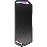 ASUS ROG Strix Arion Caja externa para unidad de estado sólido (SSD) Negro M.2, Caja de unidades negro, Caja externa para unidad de estado sólido (SSD), M.2, M.2, 10 Gbit/s, Conexión USB, Negro