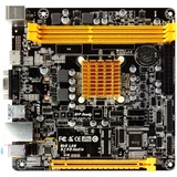Biostar A68N-2100K placa base mini ITX AMD, E1-6010, DDR3-SDRAM, DDR3L-SDRAM, 16 GB, DIMM, 1.25 V