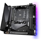 GIGABYTE B550I AORUS PRO AX AMD B550 Zócalo AM4 mini ITX, Placa base AMD, Zócalo AM4, 3rd Generation AMD Ryzen™ 3, 3rd Generation AMD Ryzen 5, 3rd Generation AMD Ryzen™ 7, 3rd..., DDR4-SDRAM, 64 GB, DIMM