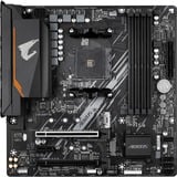 GIGABYTE B550M AORUS ELITE AMD B550 Zócalo AM4 micro ATX, Placa base negro/Gris, AMD, Zócalo AM4, 3rd Generation AMD Ryzen™ 3, 3rd Generation AMD Ryzen 5, 3rd Generation AMD Ryzen™ 7, 3rd..., DDR4-SDRAM, 128 GB, DIMM