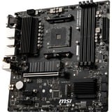 MSI B550M PRO-VDH WIFI placa base AMD B550 Zócalo AM4 micro ATX negro, AMD, Zócalo AM4, 3rd Generation AMD Ryzen™ 3, 3rd Generation AMD Ryzen 5, 3rd Generation AMD Ryzen™ 7, 3rd..., DDR4-SDRAM, 128 GB, DIMM
