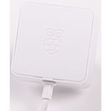 Raspberry Pi Foundation Oficial White Raspberry Pi 5.1A/3A PSU, Fuente de alimentación blanco, A granel