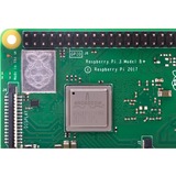 Raspberry Pi Foundation Pi 3 model B+, Placa base 1,4 MHz, BCM2837B0, 1 GB, DDR2-SDRAM, MicroSD (TransFlash), 802.11b, 802.11g, Wi-Fi 4 (802.11n), Wi-Fi 5 (802.11ac)