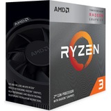 AMD Ryzen 3 3200G procesador 3,6 GHz 4 MB L3 Caja AMD Ryzen 3, Zócalo AM4, PC, 12 nm, AMD, 3,6 GHz, en caja