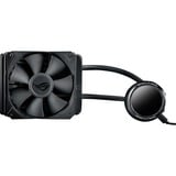 ASUS ROG RYUO 120 Procesador Sistema de refrigeración líquida todo en uno 12 cm Negro 1 pieza(s), Refrigeración por agua Sistema de refrigeración líquida todo en uno, 12 cm, Negro