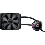 ASUS ROG RYUO 120 Procesador Sistema de refrigeración líquida todo en uno 12 cm Negro 1 pieza(s), Refrigeración por agua Sistema de refrigeración líquida todo en uno, 12 cm, Negro