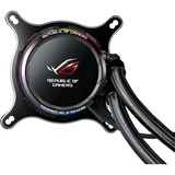 ASUS ROG RYUO 120 Procesador Sistema de refrigeración líquida todo en uno 12 cm Negro 1 pieza(s), Refrigeración por agua Sistema de refrigeración líquida todo en uno, 12 cm, Negro
