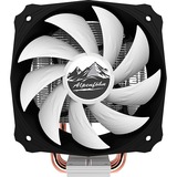 Alpenföhn Ben Nevis Procesador Enfriador 12 cm Negro, Cobre, Plata, Blanco, Disipador de CPU Enfriador, 12 cm, 400 RPM, 1600 RPM, 20,2 dB, 95,14 m³/h