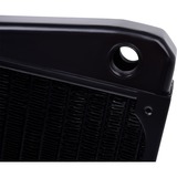 Alphacool 14243 accesorio o pieza de sistema de refrigeración para ordenador Radiador negro, Radiador, Latón, Acero, Negro, 144 mm, 477 mm, 30 mm