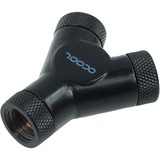 Alphacool 17066 accesorio o pieza de sistema de refrigeración para ordenador Racores, Conexión negro, Racores, Latón, Negro, 1,8 cm