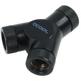 Alphacool 17066 accesorio o pieza de sistema de refrigeración para ordenador Racores, Conexión negro, Racores, Latón, Negro, 1,8 cm