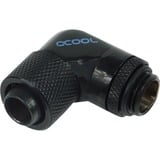 Alphacool 17075 accesorio o pieza de sistema de refrigeración para ordenador Racor, Conexión negro, Racor, Latón, Negro, 1/4", 90°, 34 mm