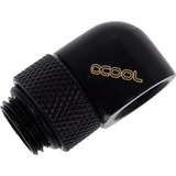 Alphacool 17248 accesorio o pieza de sistema de refrigeración para ordenador, Conexiones negro, Negro, 1/4", 90°, Macho/Hembra, 18 mm, 32 mm