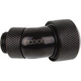 Alphacool 17409 accesorio o pieza de sistema de refrigeración para ordenador Racor, Conexión negro, Racor, Latón, Negro, 1/4", 45°, 23 mm