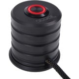 Alphacool 17434 parte carcasa de ordenador Universal Botón, Interruptor negro, Universal, Botón, Aluminio, Negro, Rojo, LED